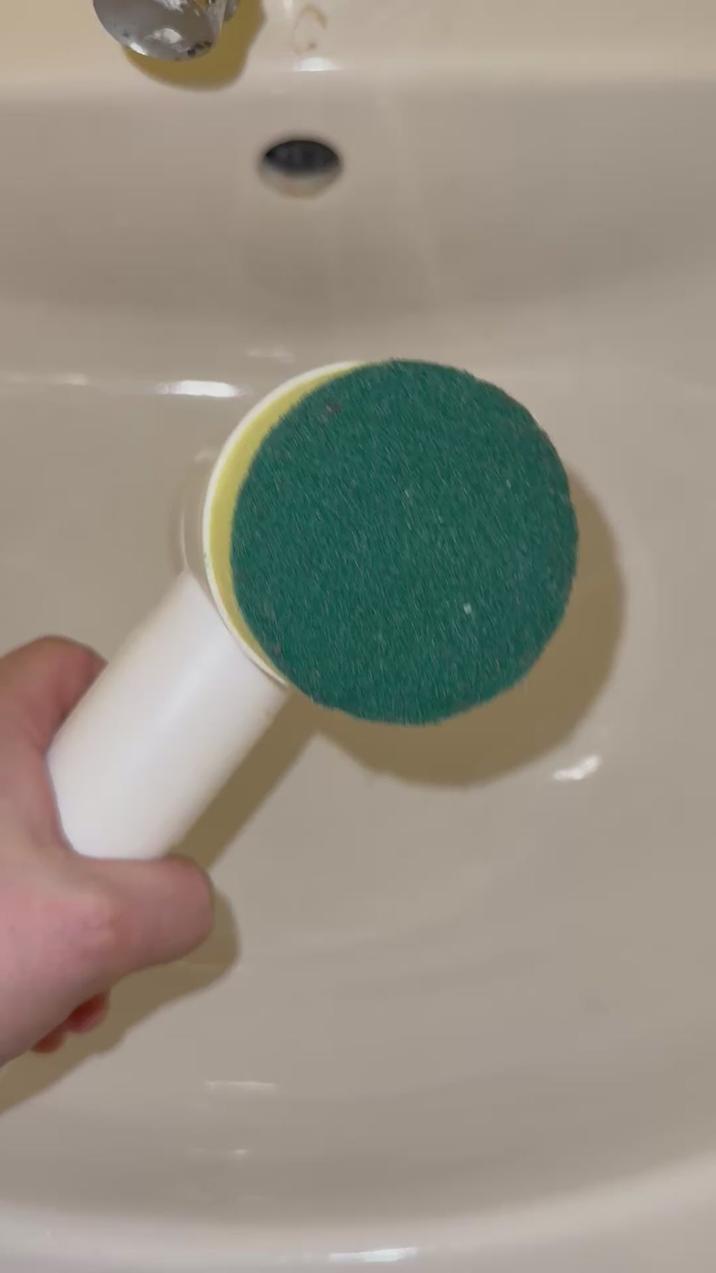 Cordless Electric Spin Scrubber - Rechargeable Bathroom & Kitchen Cleaning Brush
